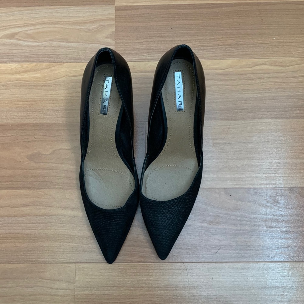 Tahari Black Heels